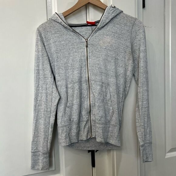 Nike long sleeve sweater hoodie size small women’s sweater t-shirt zip up N408 - Picture 1 of 4